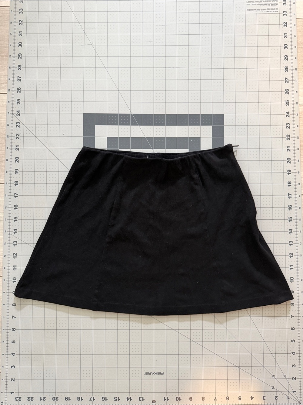 Brandy Melville black suede-ish mini skirt